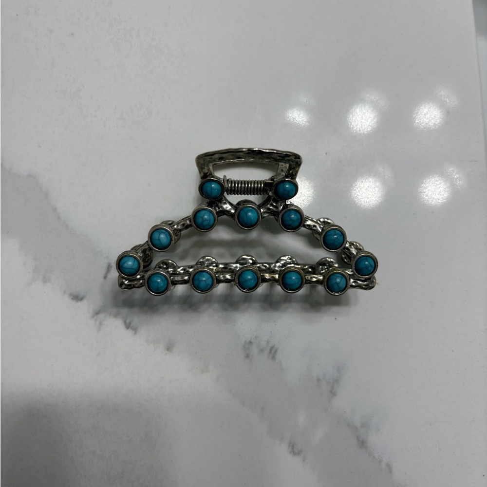 Turquoise Hair Clip
